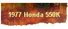 1977 Honda 550K